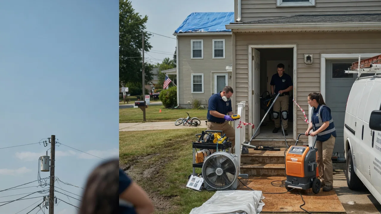 Water Damage Repair in Greentown, PA near me